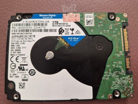 WD Blue HDD 2Tb 2.5