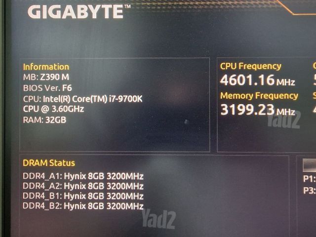i7 9700k +  Z390M + 32Gb