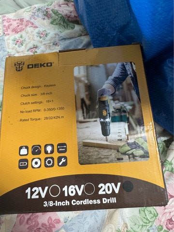 מברגה נטענת DEKO 20V