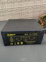 ספק כוח 1650w של Zumax
