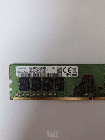 זיכרון DDR4 16GB 2400 Samsung