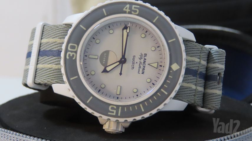 שעון  SWATCH BLANCPAIN