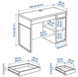 שולחן כתיבה IKEA MICKE