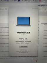 MacBook Air M1 16/256