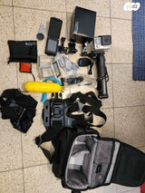 GoPro Hero 4 Black עם אביזרים