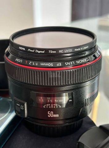 Canon ef 50mm 1.2 f L