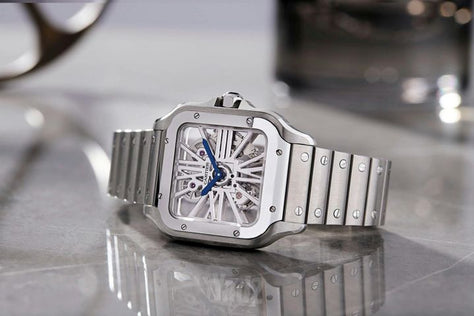 Cartier Santos Skeleton