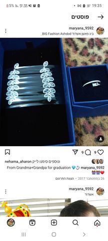 Swarovski, עגילי baron