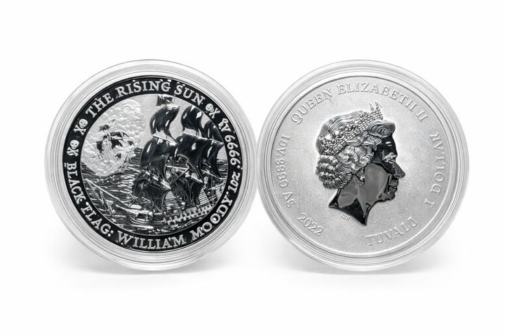 מטבע כסף Black Flag Perth Mint