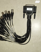 DB25 Pins 16 BNC Cable למצלמות