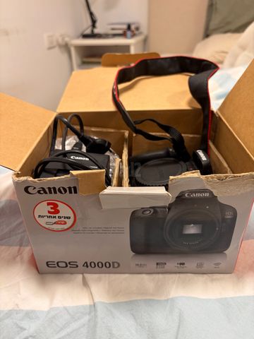 מצלמת קנון eos 4000d