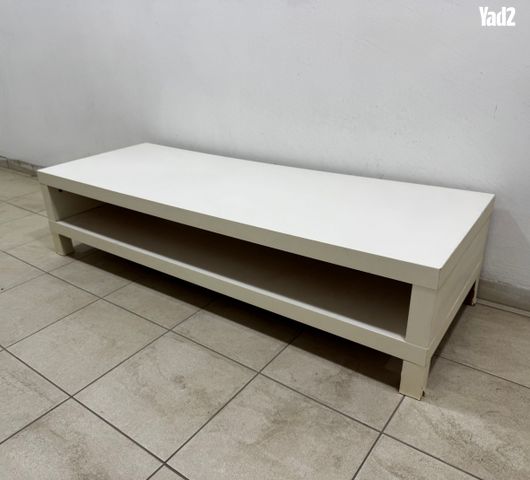 מזנון לבן נמוך לסלון