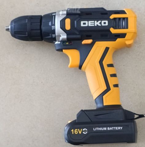 מברגה נטענת DEKO 16v