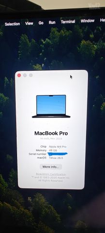 MacBook Pro 14 M4 48GB/512GB
