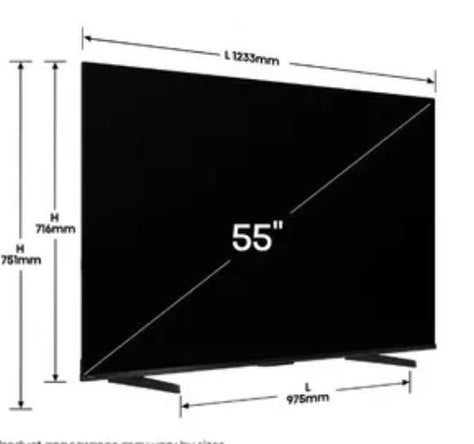 טלויזיה HISENSE 55 INCH