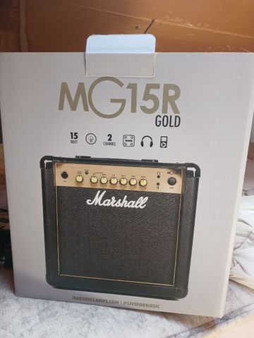 מגבר גיטרה Marshall MG15R Gold