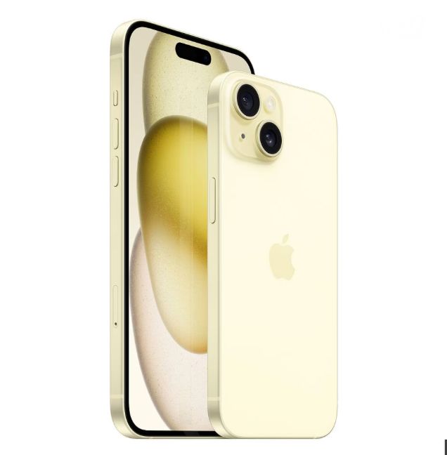 iPhone 15 צהוב 128GB