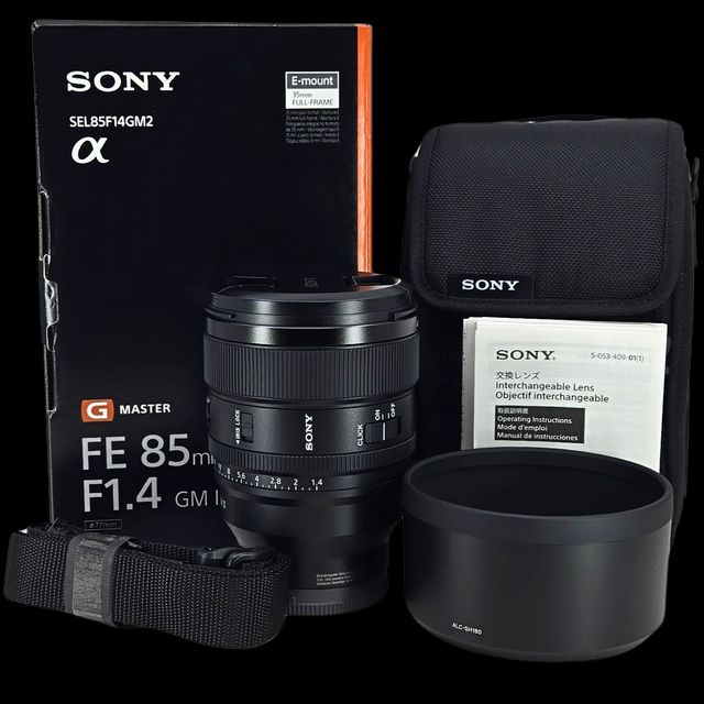 עדשת סוני II G MASTER 85MM 1.4