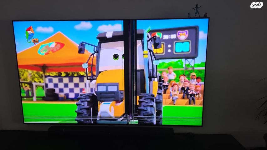 Samsung 75 QLED QE75Q95T שבור
