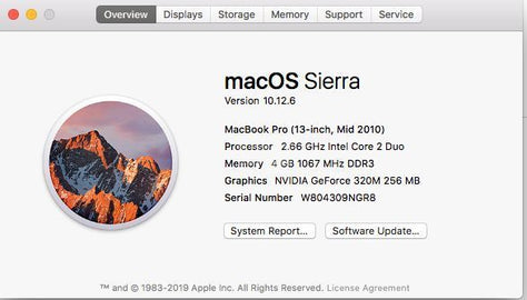 macbook pro 2010
