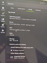 Laptop aero 5 KE4