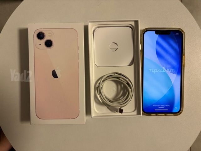 iPhone 13 , 128 GB , ורוד