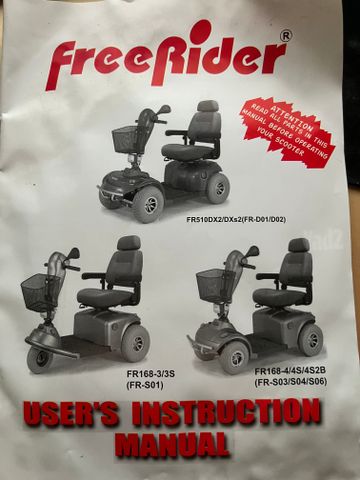 קלנועית freerider mayfair