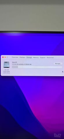 Mac mini i7, 16GB/256GB