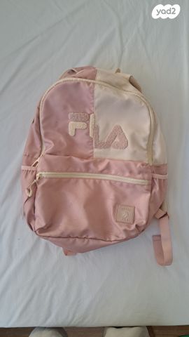 תיק גב ורוד FILA