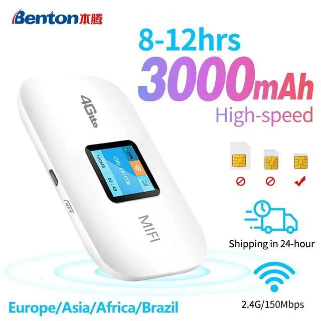 מודם סלולרי 4G MIFI  WIFI6