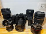 מצלמת GH5 + עדשות