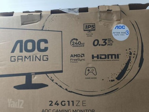 מסך גיימינג AOC 24G11ZE