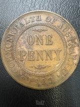 1 penny australia  1924