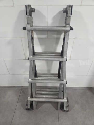 סולם טלסקופי 4*4