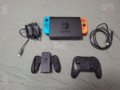 Nintendo switch + controller