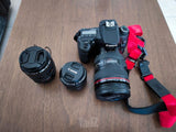 Canon EOS 70D + 3 עדשות