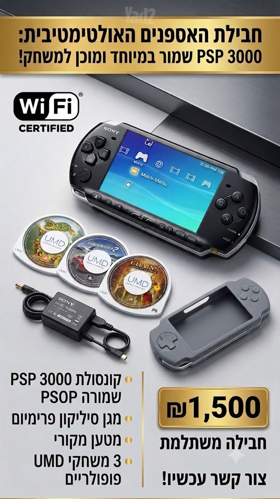 חבילת PSP שמורה