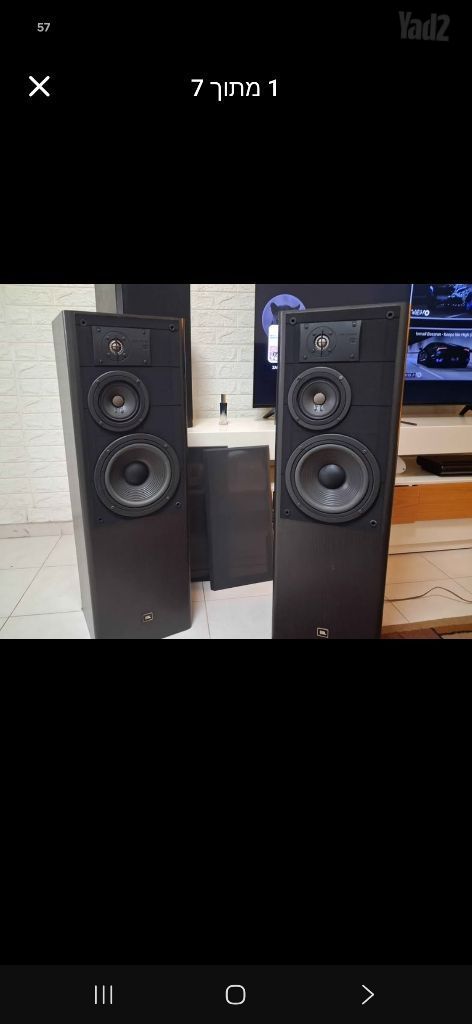 רמקולים jbl lx60
