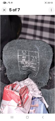 נעלי Dr.Martens מידה 40 עור