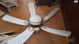 מאוורר +זכוכית לבנה למנורה