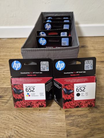 HP 652 - צבעוני 5 + שחור 2