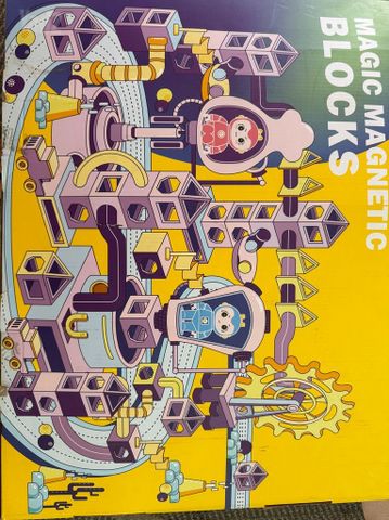 משחק Magic magnetic blocks