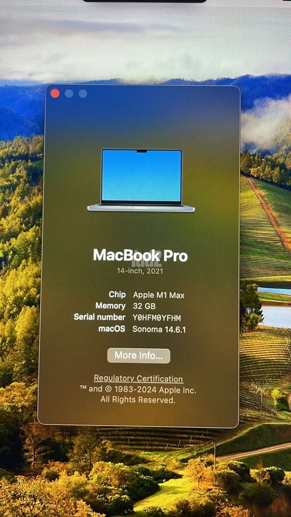 MacBook Pro 14” M1 Max 2021