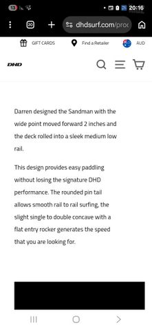 DHD Sandman 6.1 ראונדטייל