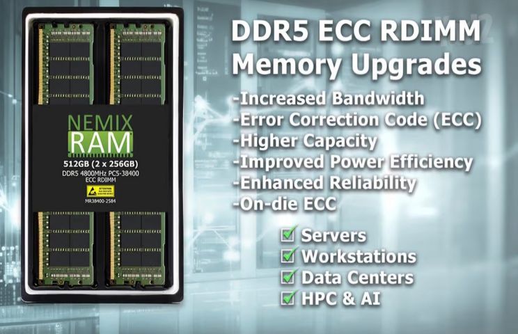 128GB RAM זיכרון שרת