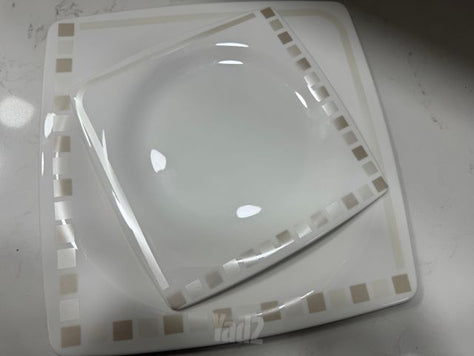 סט צלחות Royal Fine China