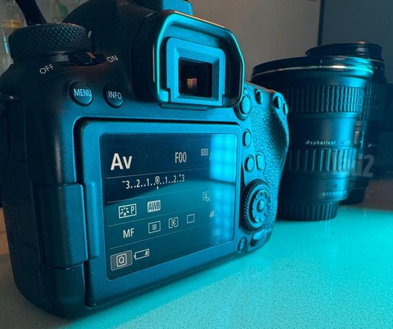 Canon EOS 6D Mark II + 3 עדשות