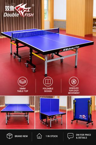 שולחן פינג פונג Double Fish 🏓