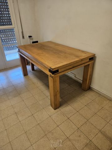 שולחן עץ וינטג