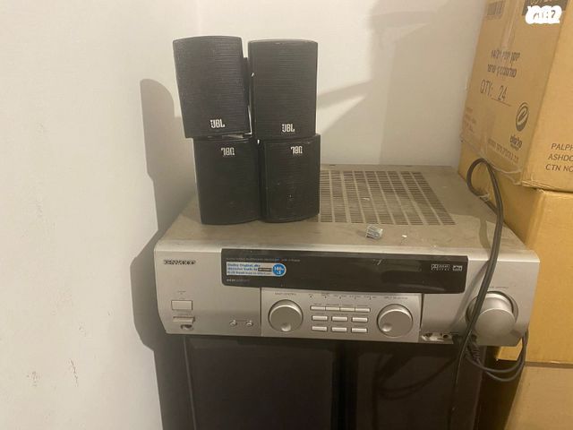 רסיבר + רמקולים